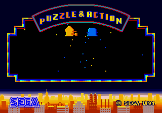 Puzzle and Action - Tanto-R Title Screen